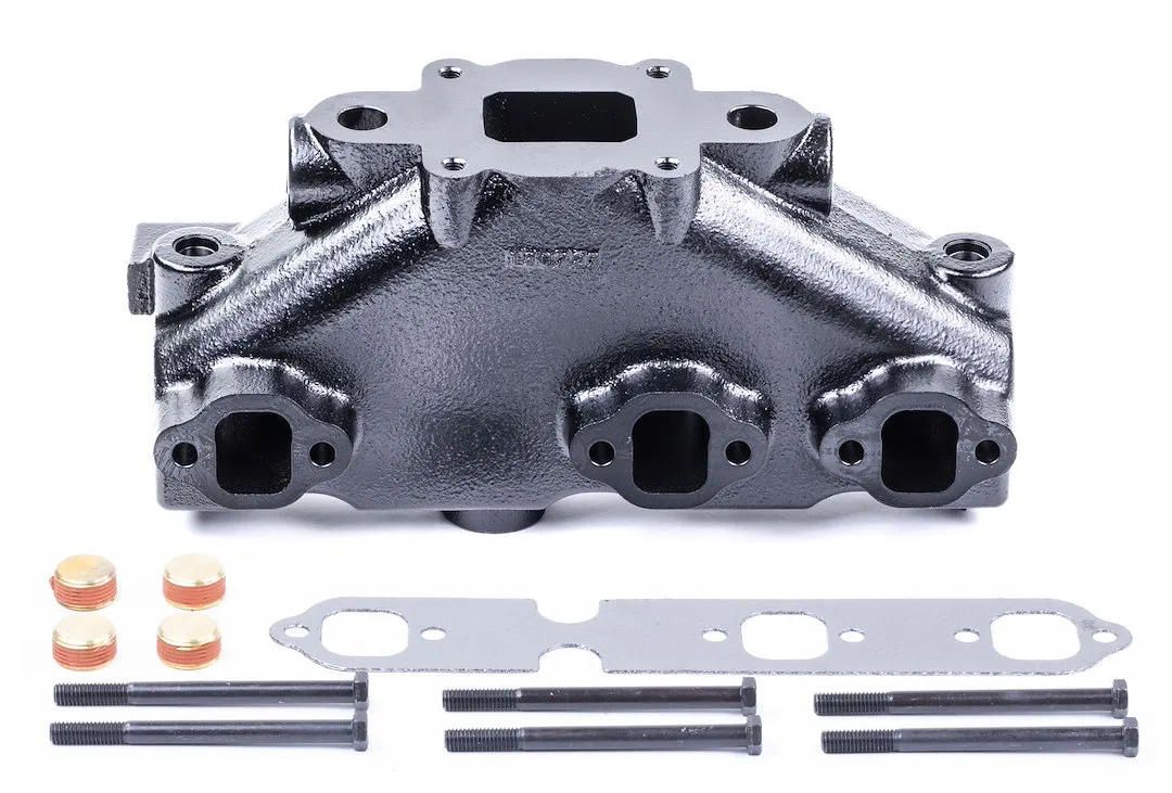 18-1842 – SIERRAMARINE Exhaust Manifold, Cast Iron With Gasket With Bolt Fits Mercruiser Stern Drive Outboard Engines